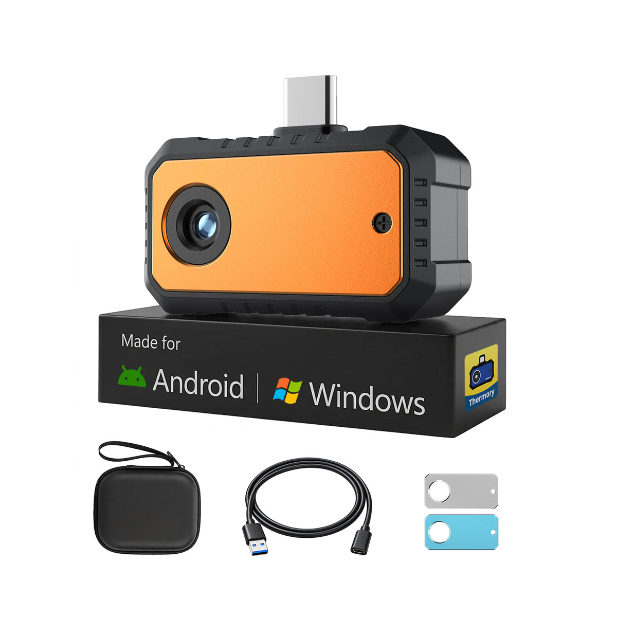 Thermal Camera 256×192, 2-in-1 Android & Windows PC | Robofinity Thermory