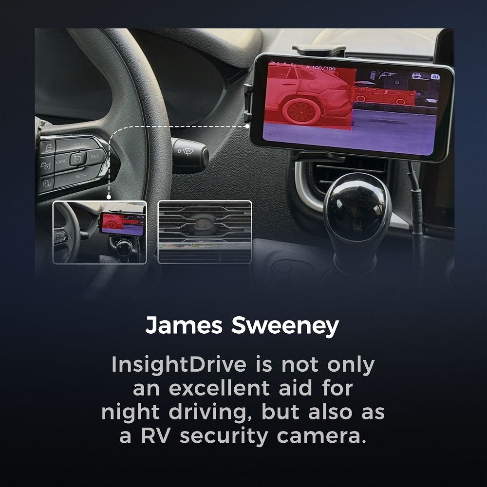 Car Thermal Night Vision | Animal & Pedestrian Collision Alert System | Robofinity