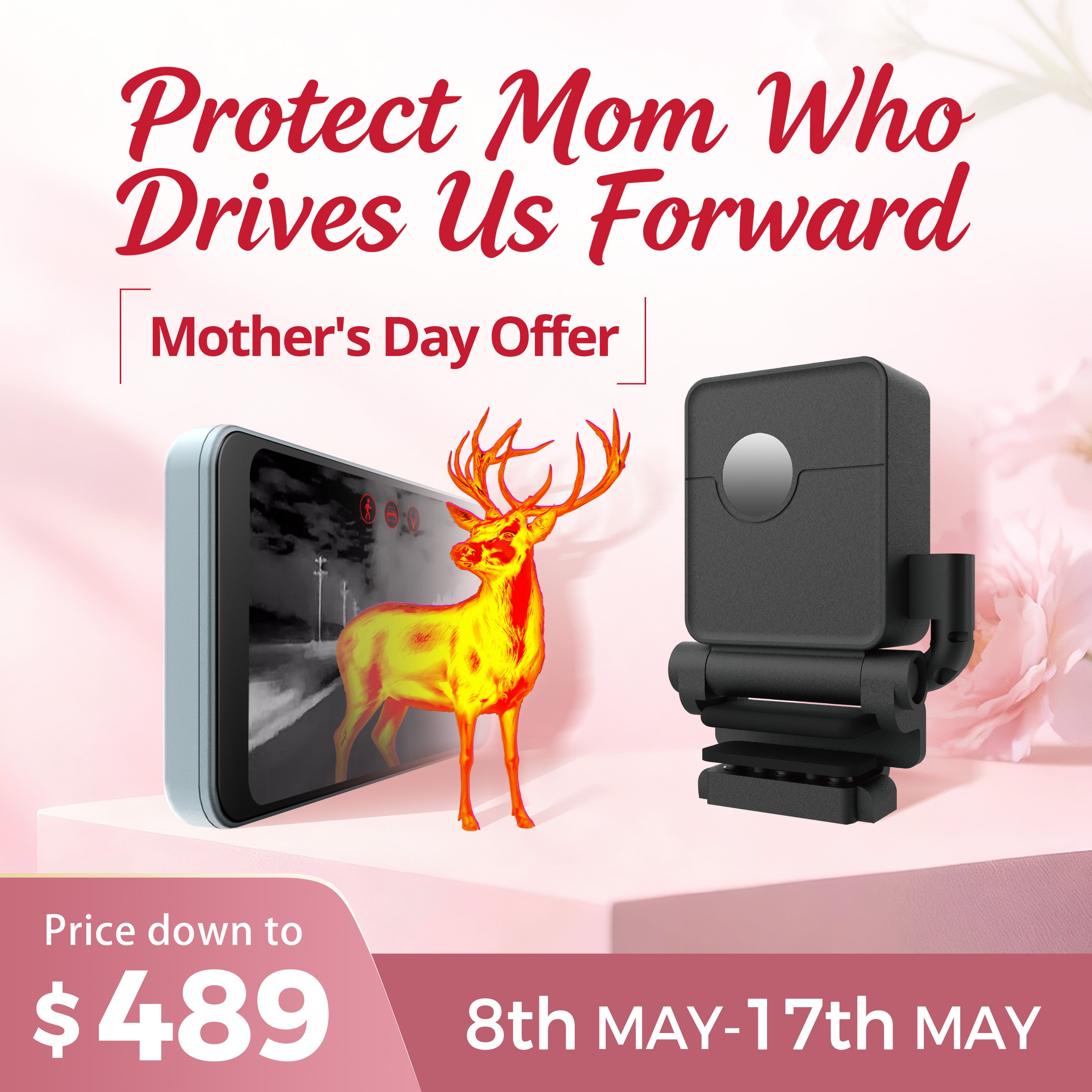Car Thermal Night Vision | Animal & Pedestrian Collision Alert System | Robofinity