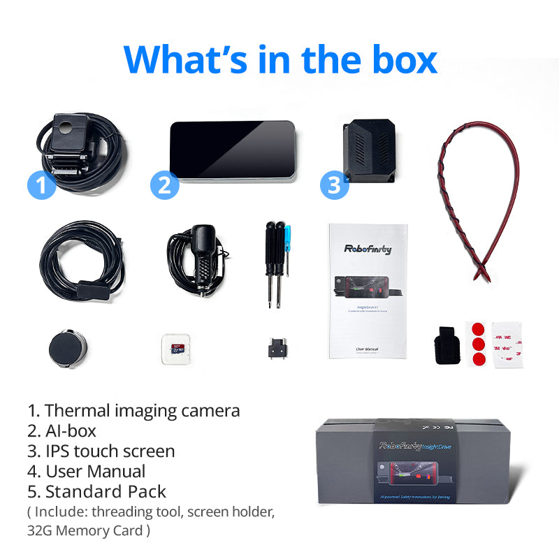 Car Thermal Night Vision | Next-Gen Animal Collision Alert System | Robofinity