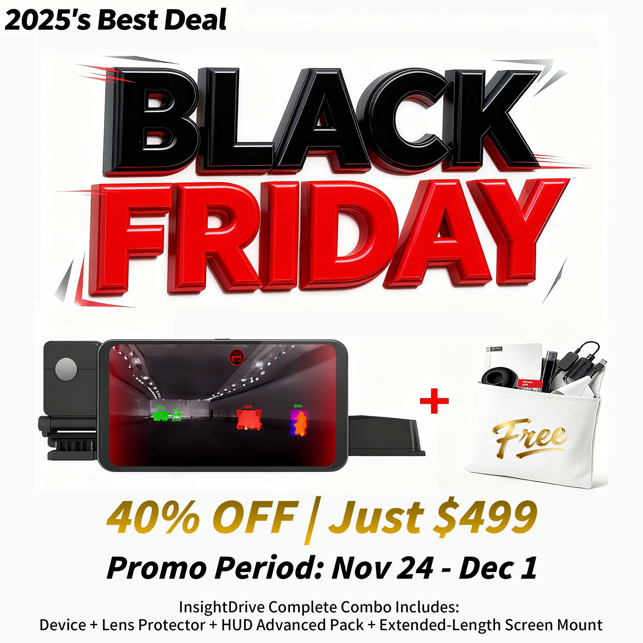 Car Thermal Night Vision | Next-Gen Animal Collision Alert System | Robofinity