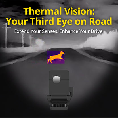 Car Thermal Night Vision | Collision Avoidance & Wildlife Alert System | Robofinity