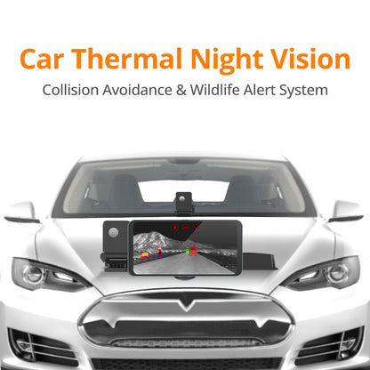 Car Thermal Night Vision | Collision Avoidance & Wildlife Alert System | Robofinity