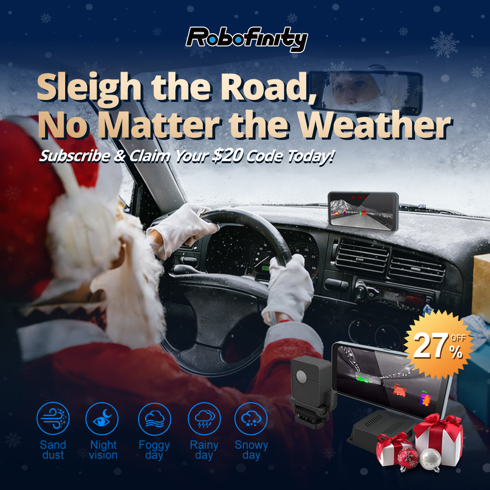 Car Thermal Night Vision | Next-Gen Animal Collision Alert System | Robofinity