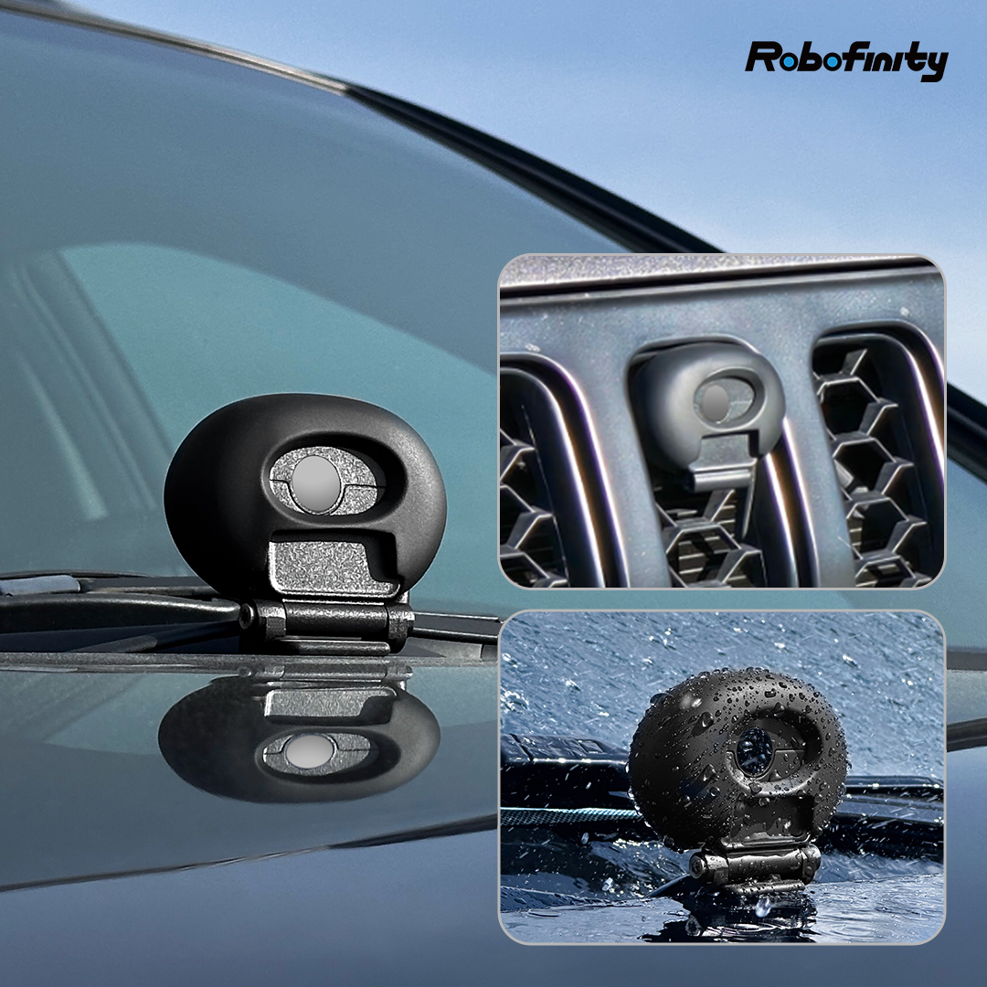 Car Thermal Night Vision | Collision Avoidance & Wildlife Alert System | Robofinity