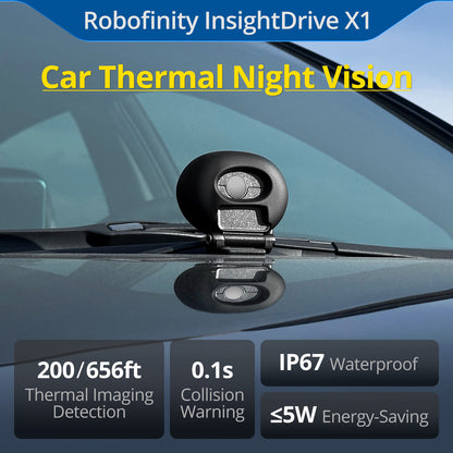 Car Thermal Night Vision | Next-Gen Animal Collision Alert System | Robofinity