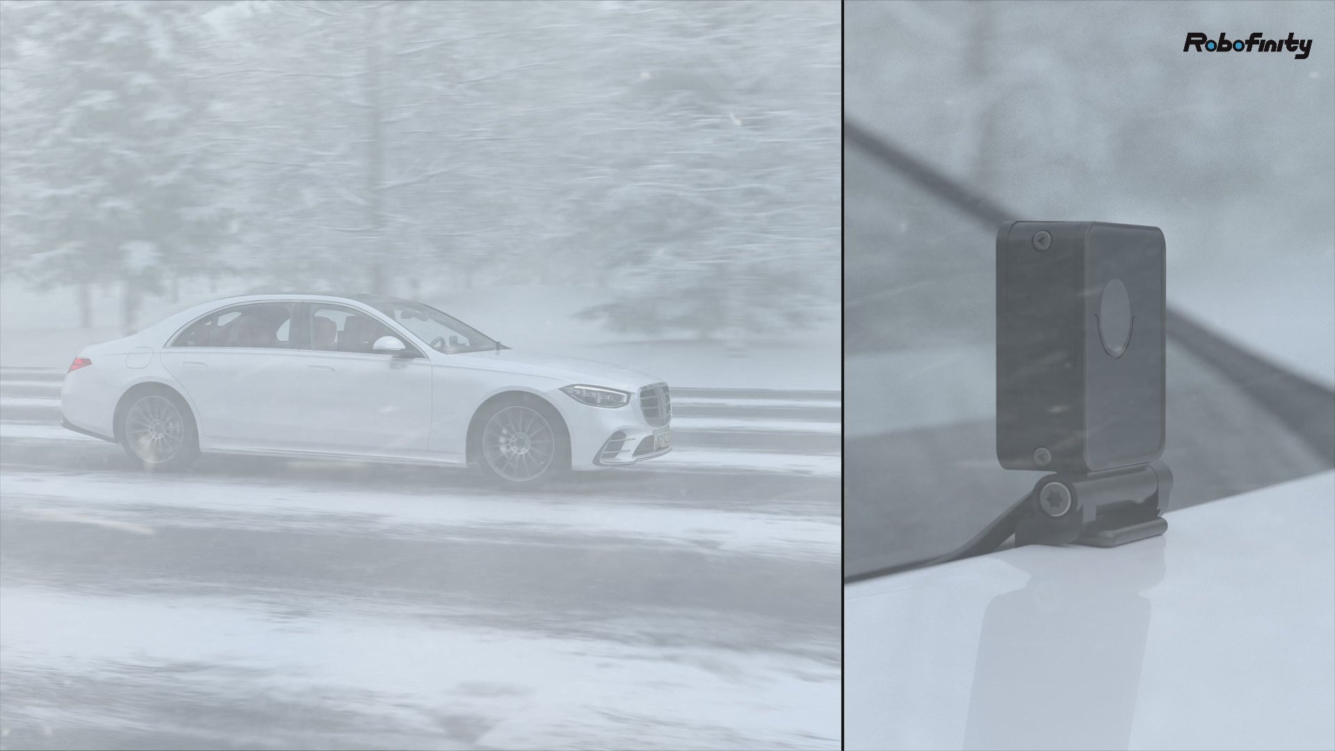 feature video of Robofinity InsightDrive: Vehicle Thermal Imaging for Collision Avoidance Driving Assistance  